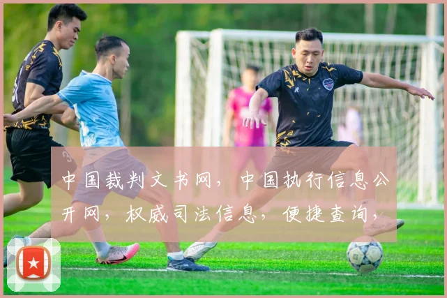 中国裁判文书网，中国执行信息公开网，权威司法信息，便捷查询，三网合一，服务为民
